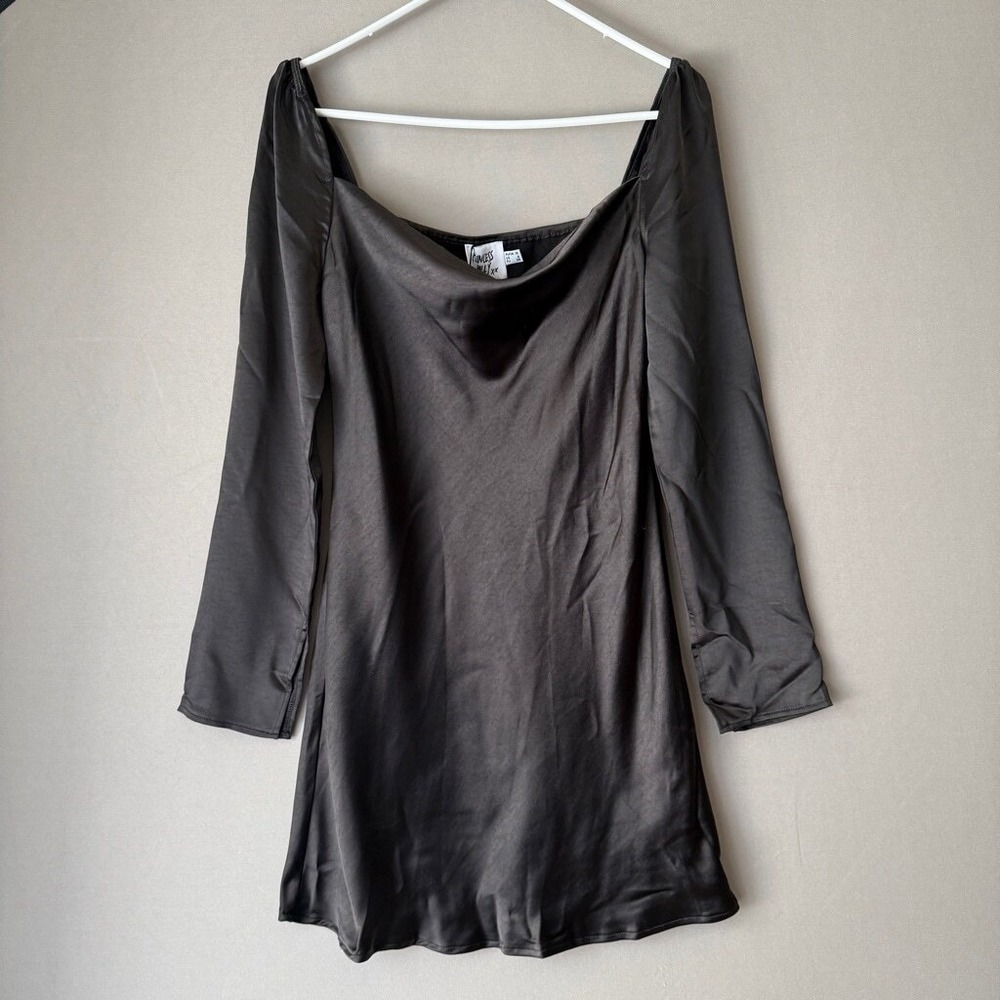 Women's Princess Polly Mini Dress Black Size 6 NWT